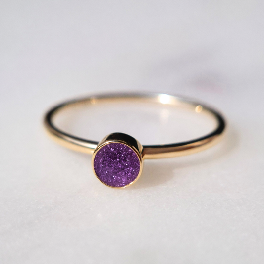 'Nila' | Minimalistische ronde asring